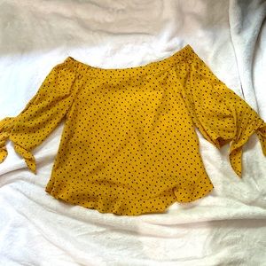 Off the shoulder top